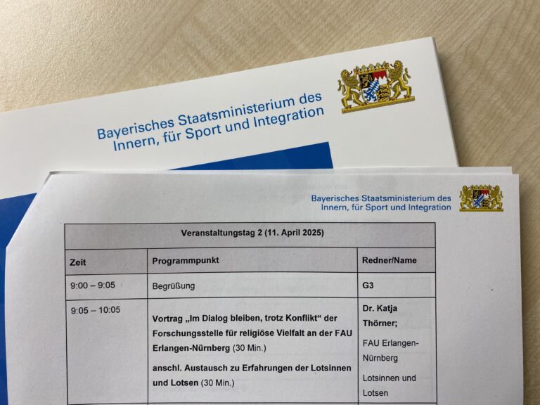 Zu Besuch beim Vernetzungstreffen der Integrationslotsinnen und -lotsen in Nürnberg