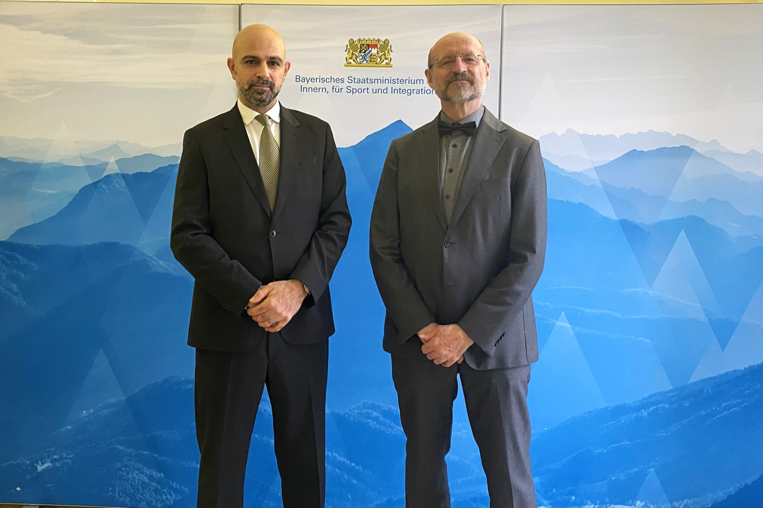 Dr. Ghassan El Masri und Prof. Dr. Mathias Rohe beim Side-Event der Münchener Sicherheitskonferenz